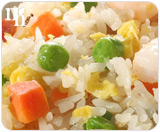Grain rice and vegetables help restore hormone balance.