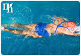 Swimming can raise estrogen levels.