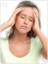 Headaches are a  common symptom of estrogen fluctuations.