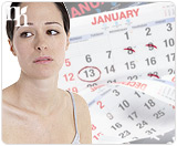 Irregular periods are one of the symptoms of lack of progesterone.