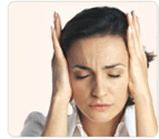 progesterone low symptom headache