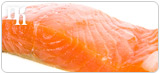 Salmon decreases the amount of SHBG in the body. 