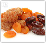 Dried fruits increase estrogen levels.