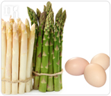 Asparagus and eggs are rich in testosterone.