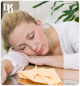 Fatigue is one of the unpleasant effect of estrogen dropping